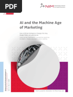 AI and The Machine Age of Marketing