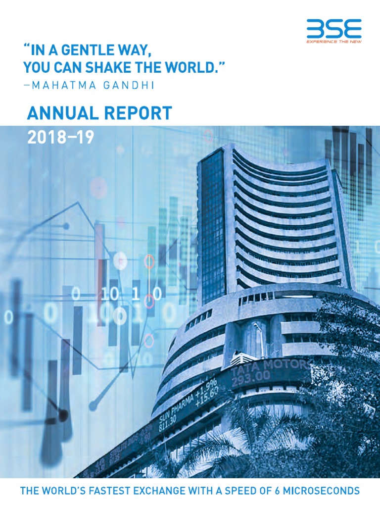BSE Annual Report 2018 19 PDF | PDF | Share Repurchase | Stocks