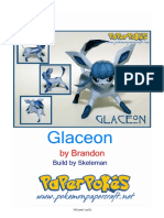 Glaceon A4 Shiny Lined