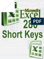 Microsoft Excel Shortcut Keys