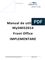Manual Implementare FrontOffice