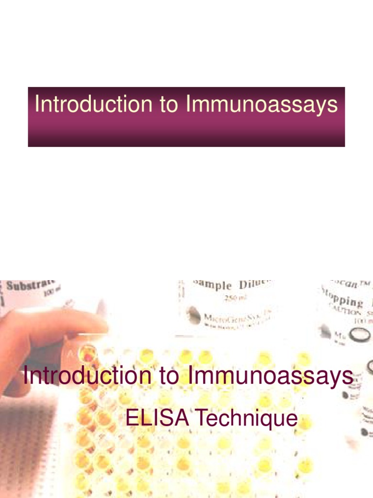 Overview of Immunoassay Techniques | PDF | Immunoassay | Polyclonal ...