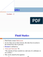 Fluid Statics Lecture - Pressure Measurement