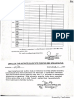 Proforma For Regularization