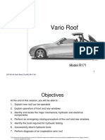 Mercedes SLK R171 Vario Roof Operation