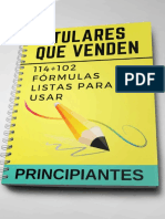 Copywriting 114 +102 Formulas de Titulares Que Venden