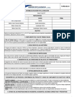 R-IRD-GG-03 Informe de Revisión Por La Dirección