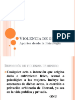 Violencia de Genero