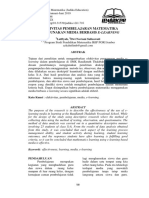 Efektifitas Pembelajaran Matematika Berbasis E-Learning PDF