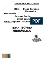 Bomba Hidraulica - Grupo D