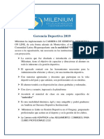 Informacion On Line Fuera de Uruguay Milenium