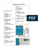 Programación en Arduino