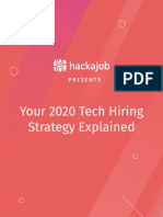 Your 2020 Tech Hiring Strategy Explained