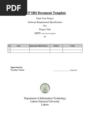 SRS Document