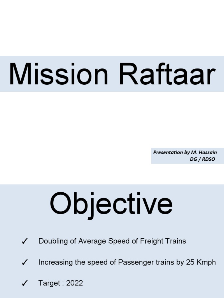Indian Railways Speed Enhancement Plan | PDF | Train | Sustainable ...
