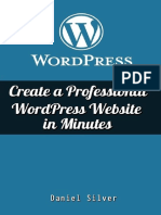 WordPress Create A Professional WordPress Site in Minutes PDF