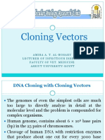 1 - Cloning Vectors PDF