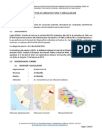 03.01 Memorias Descriptiva Arquitectura