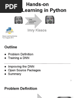 Deep Learning Handson