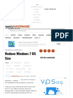 Reduce Windows 7 OS Size - Windows 7 - Tom's Hardware PDF