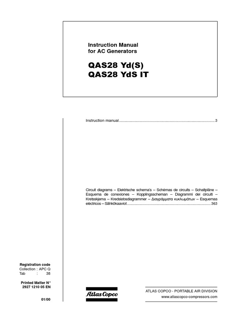 Atlas Copco Qas28 Safety Switch