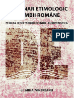 (Dictionar) Mihai Vinereanu - Dicționar Etimologic Al Limbii Române Pe Baza Cercetărilor de Indo-Europenistică-Alcor Edimpex (2008)