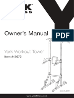 York Workout Tower Manual