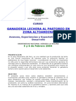 Ganaderia Lechera Al Pastoreo e