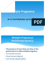 Multiple Pregnancy Lecture