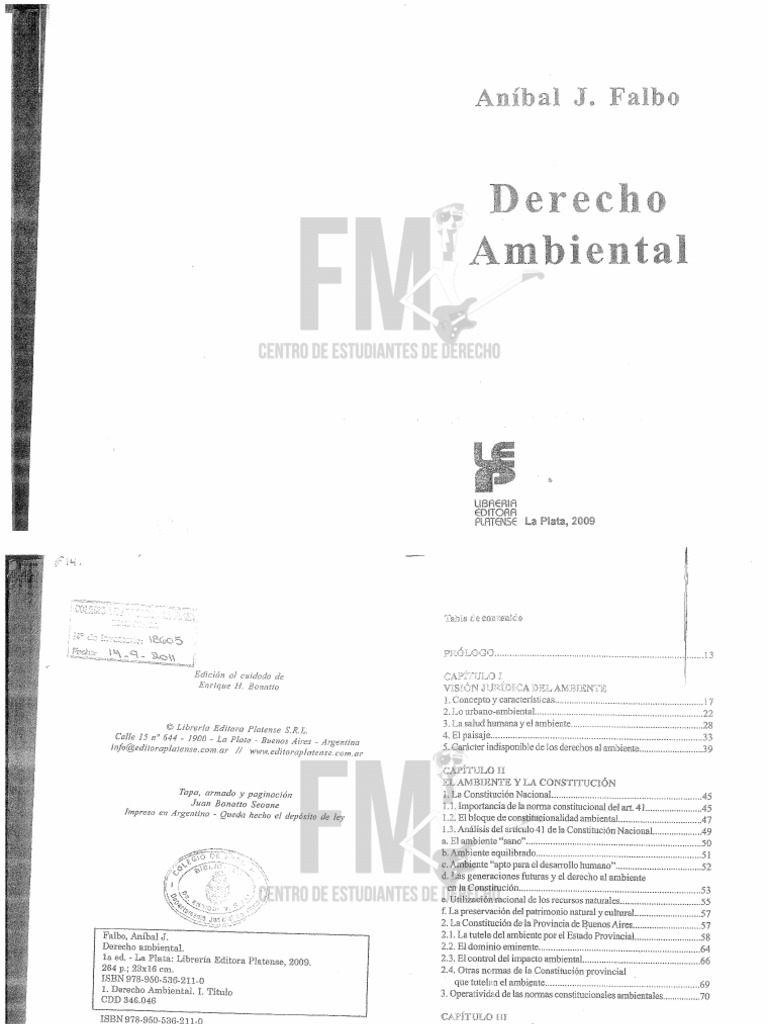 519-16) Derecho Ambiental image picture