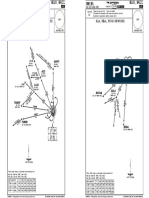 Printed Jeppesen Chart for Belém Airport