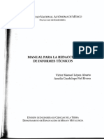 Manual para Redaccion de Informes Técnicos PDF