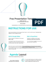 Abstract paper idea bulb Google Slides Presentation