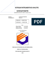 Laporan Praktikum Instrumentasi Analitik