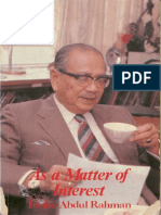 As A Matter of Interest - Tunku Abdul Rahman PDF
