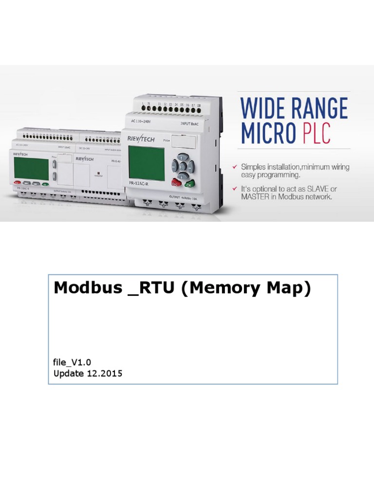 modbus-rtu-protocol.pdf | Data Transmission | Computer Data
