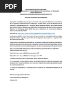 Guia de Programacion y Evaluacion Didactica PDF