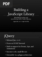 Building A Javascript Library 2560