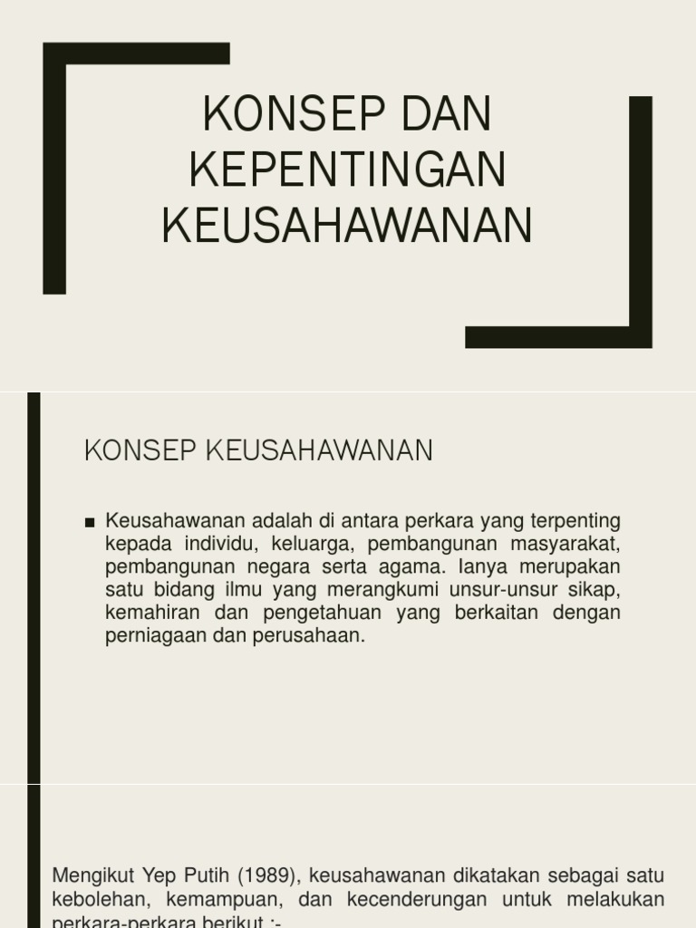 assignment keusahawanan pdf