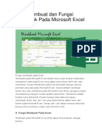 Cara Membuat Dan Fungsi Workbook Pada Microsoft Excel