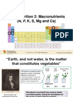 Plant Nutrition IIa Macronutrients PDF
