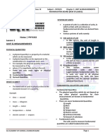 Class11 Unit 1 Unit & Measurement