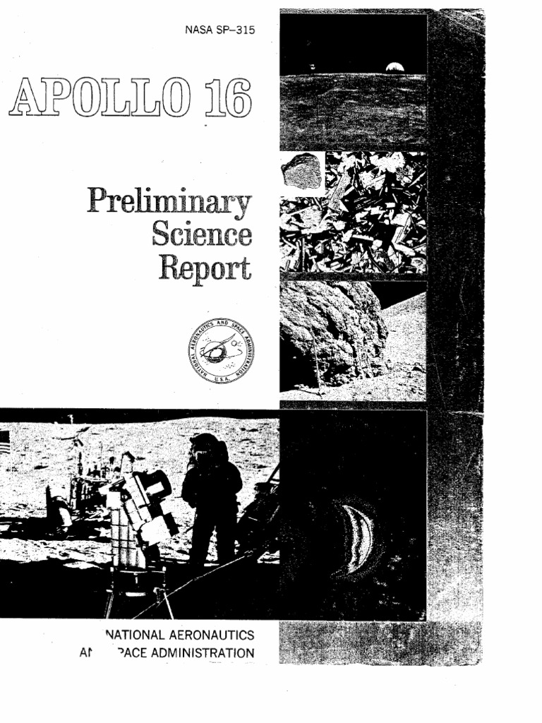 Apollo 16 Preliminary Science Report | PDF | Moon | Apollo