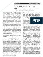 Characterization of Palm Oil Fuel Ash As Cementitious PDF