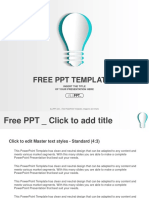 Abstract Paper Idea Bulb PowerPoint Templates Standard