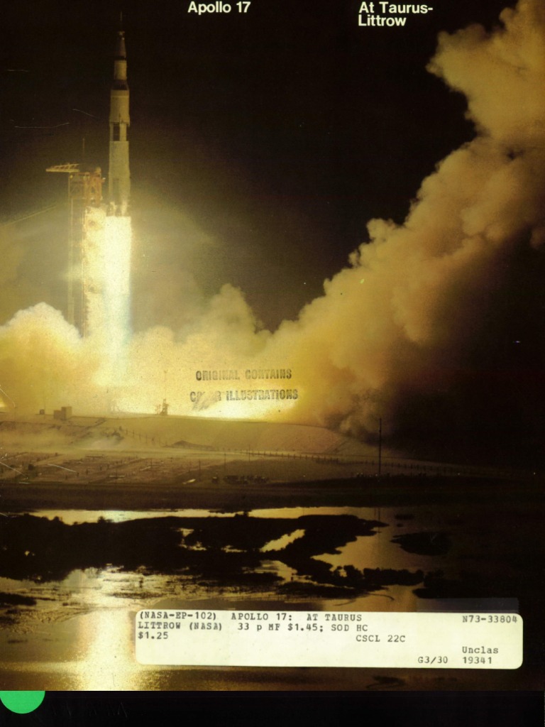 Apollo 17 Mission Overview and Insights | PDF | Apollo Lunar Module ...