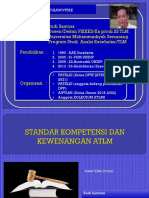 Standar Kompetensi Dan Kewenangan ATLM