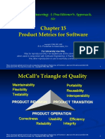 Product Metrics For Software