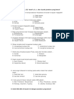 Soal UTS IPS Kelas 5 Semester 1-1