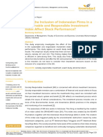 Sutrisno 2019 Does The Inclusion of Indonesian Firms in SRI Affect Stock Performance (ICEMA Proceeding)